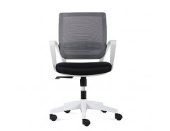 Ease Chair D00232M ( grey white frame )